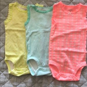 Carters 9month tank top onesies